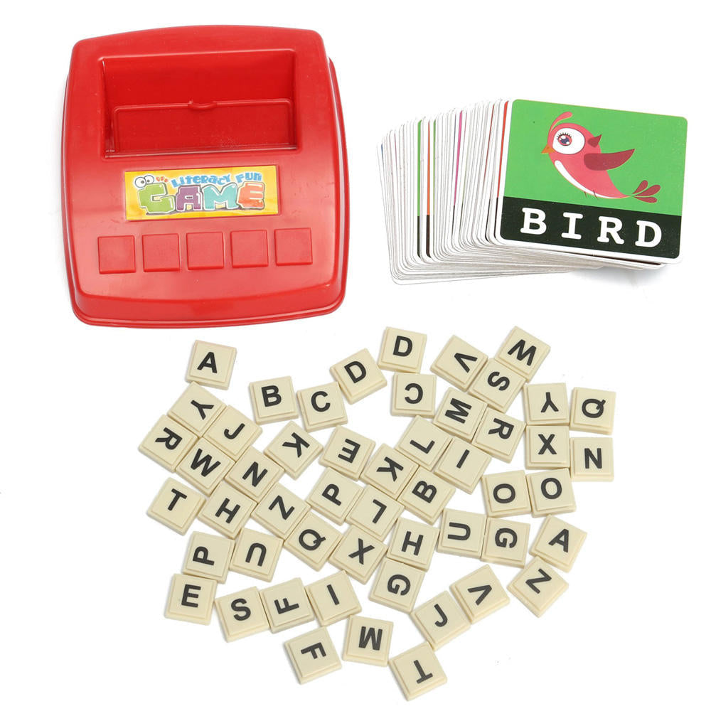 Kids Letters Alphabet Game English Learning Cards Toys Image 2