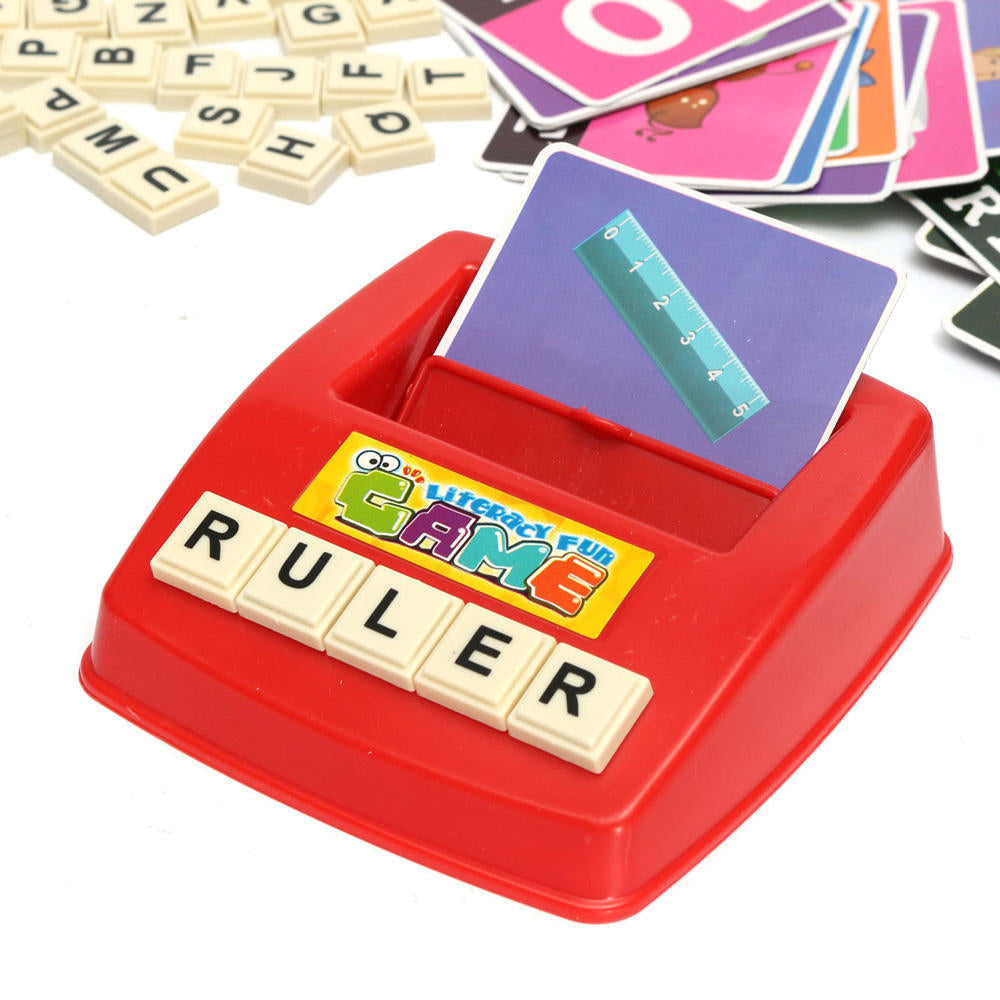 Kids Letters Alphabet Game English Learning Cards Toys Image 4