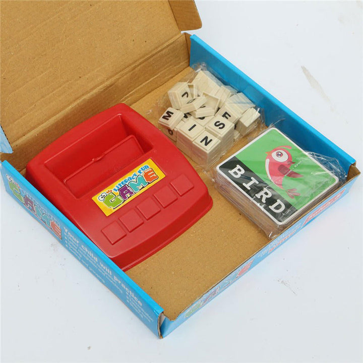 Kids Letters Alphabet Game English Learning Cards Toys Image 9