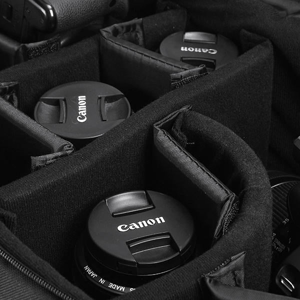 Insert Camera Lens Flash Light Protective Storage DIY Padded Bag Image 7