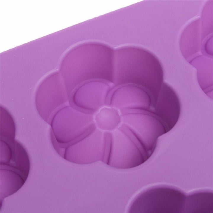 Homemade Flower Wedding Silicone Chocolate Cake Mold Cookie Gifts Soap Candy Mould Baking Mold Kitchen Tool DIY Image 1