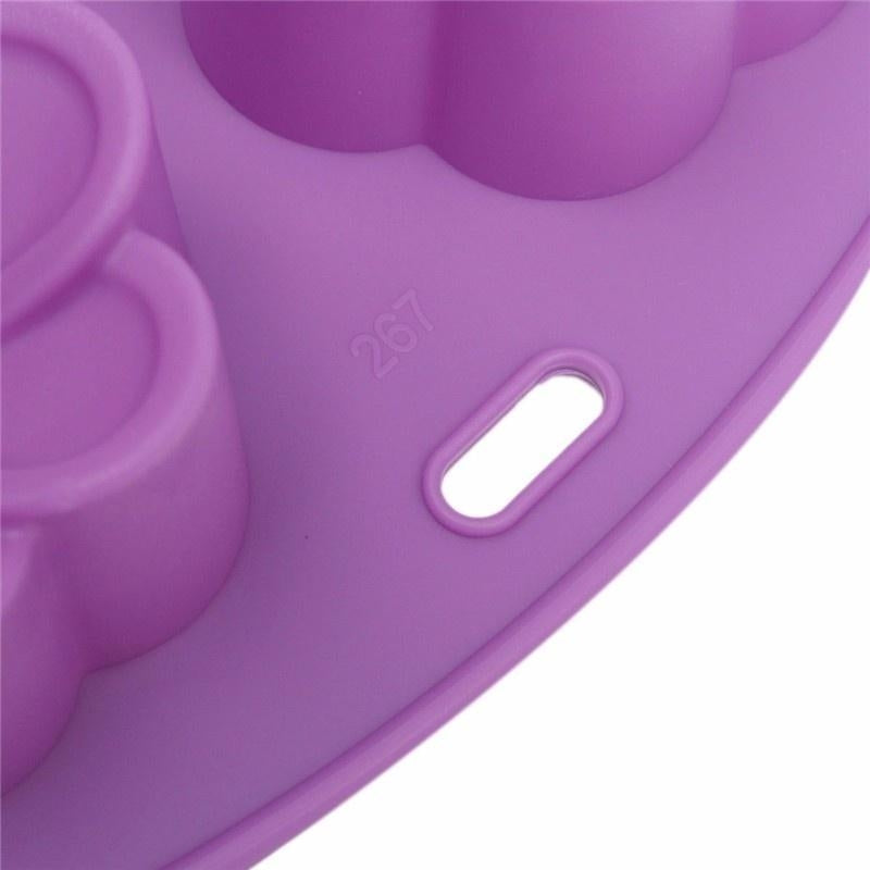 Homemade Flower Wedding Silicone Chocolate Cake Mold Cookie Gifts Soap Candy Mould Baking Mold Kitchen Tool DIY Image 3