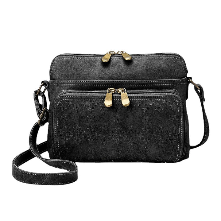 Hollow Out Lightweight Solid Flower Design Crossbody Bag DTTT Image 1