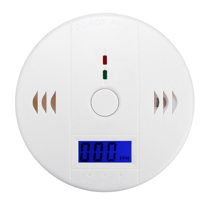 LCD CO Carbon Alarm Detector Tester Poisoning Monitor Alarma Warning Monoxide Cocina Image 3
