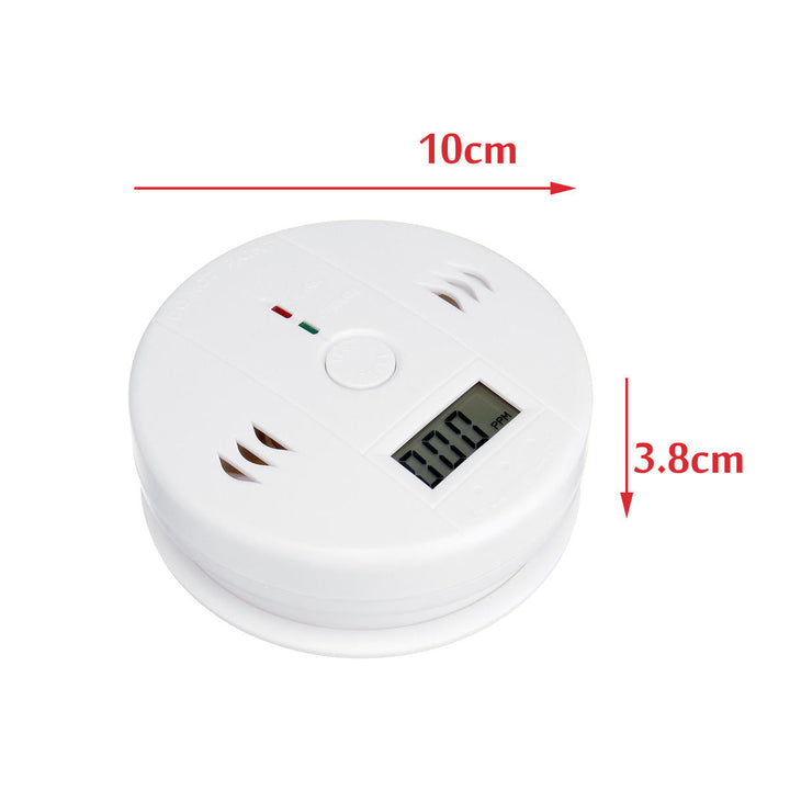 LCD CO Carbon Alarm Detector Tester Poisoning Monitor Alarma Warning Monoxide Cocina Image 4