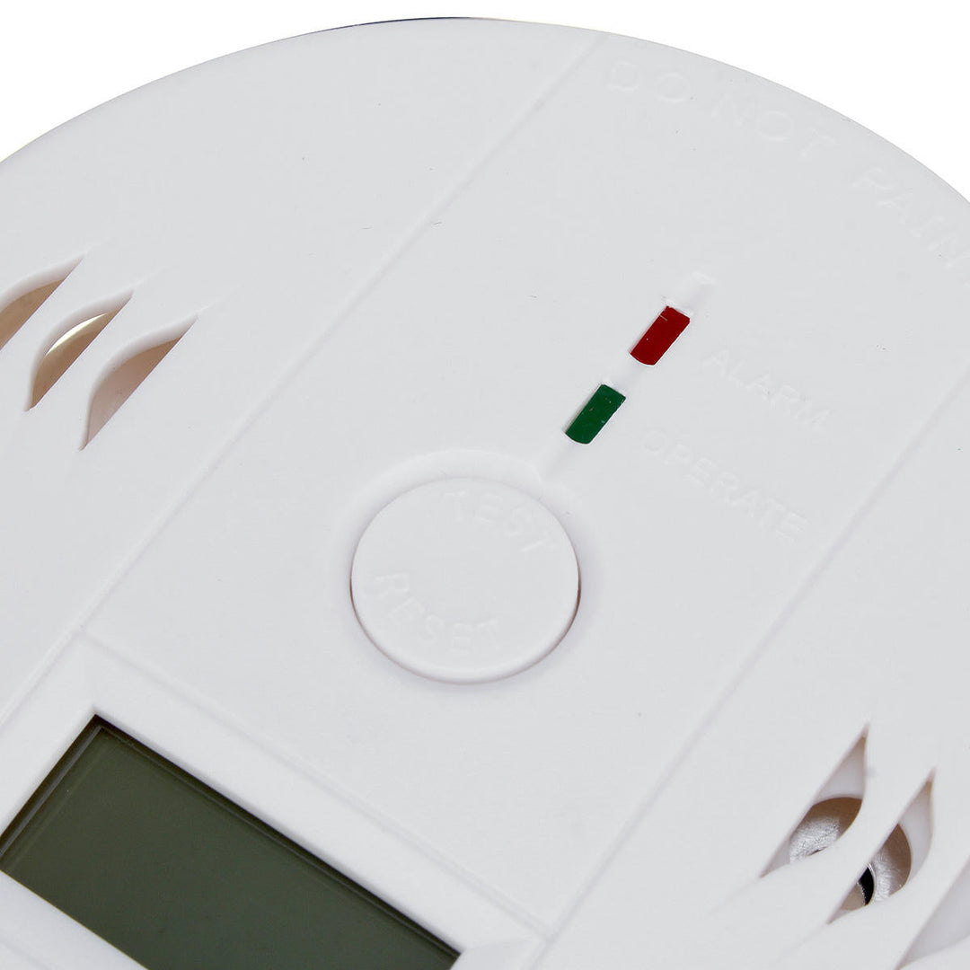LCD CO Carbon Alarm Detector Tester Poisoning Monitor Alarma Warning Monoxide Cocina Image 9