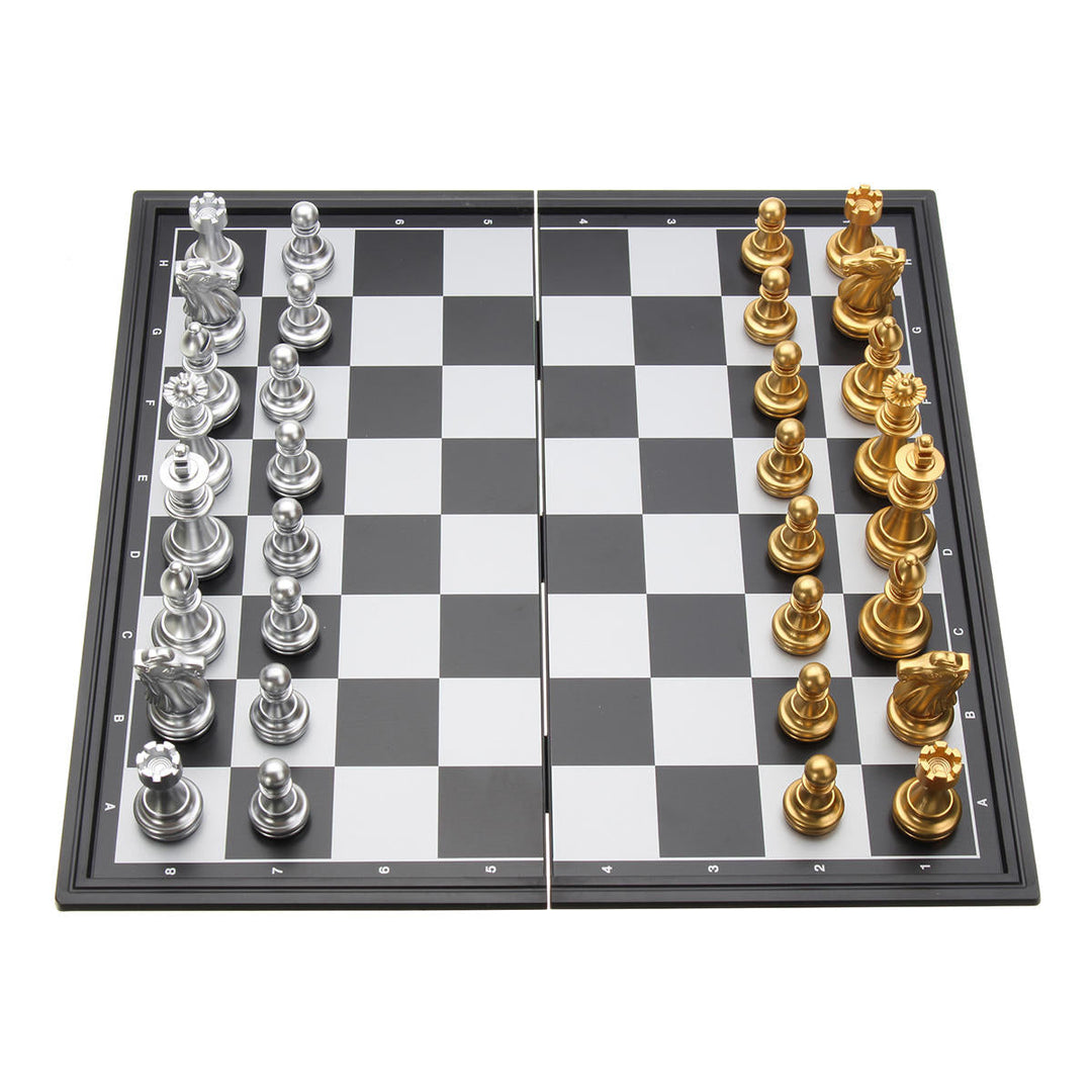 Magnetic Chess Folding Large Magnetic Board with Pieces Chess Toys for Kids Gift Image 3
