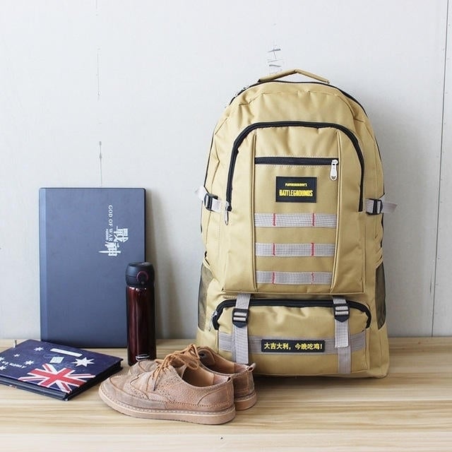 Large-capacity Light Travel Military Training Backpack Luggage Travel School Bag Image 1