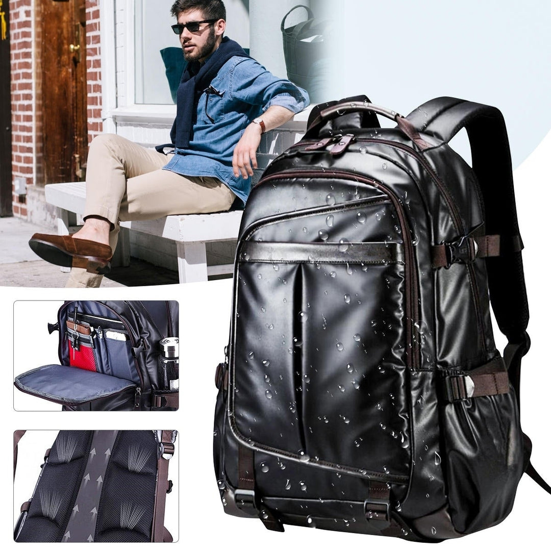 Men Women Waterproof Backpack Laptop School Shoulder Bag Travel Handbag Rucksack Image 6