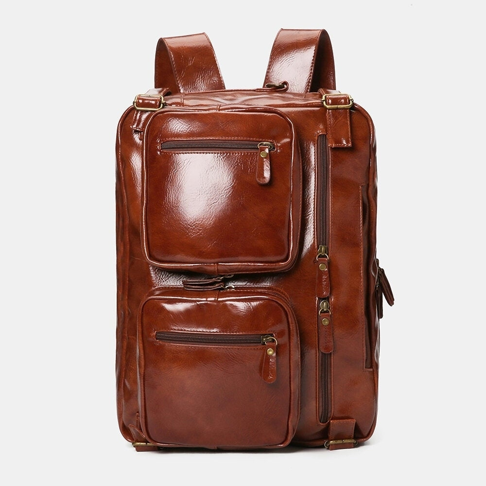 Men Women Waterproof Backpack Laptop School Shoulder Bag Travel Handbag Rucksack Image 8