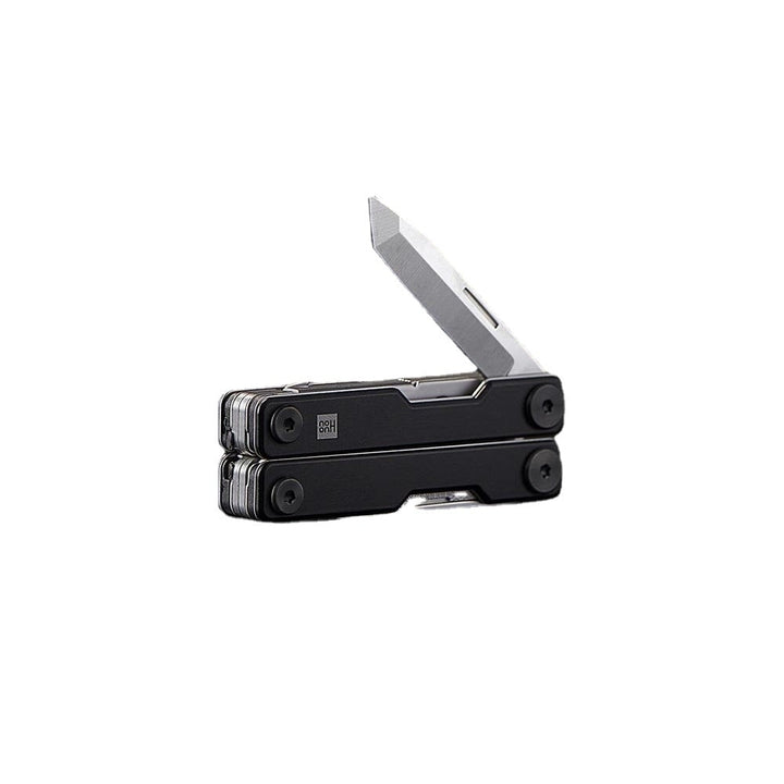 Mini Multi-Function Folding Knife Stainless Steel EDC Tool Tweezers Earpick Image 4