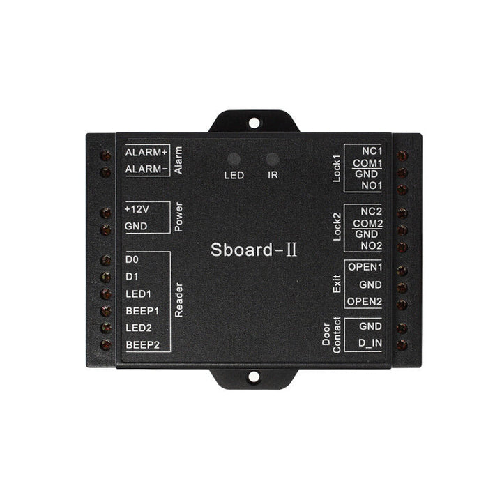 Mini Network 2 Reray Door Access Control Board for Electric Lock Card Reader Wiegand 26~37 Bits Output Image 4