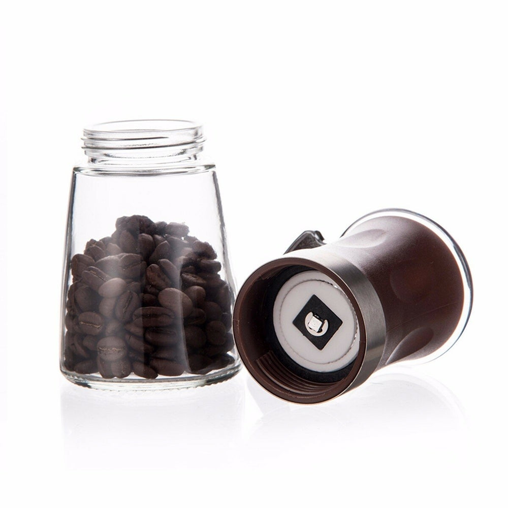 Mini Portable Manual Hand-Crank Coffee Bean Spice Hand Grinder Mill Kitchen Tool Image 2