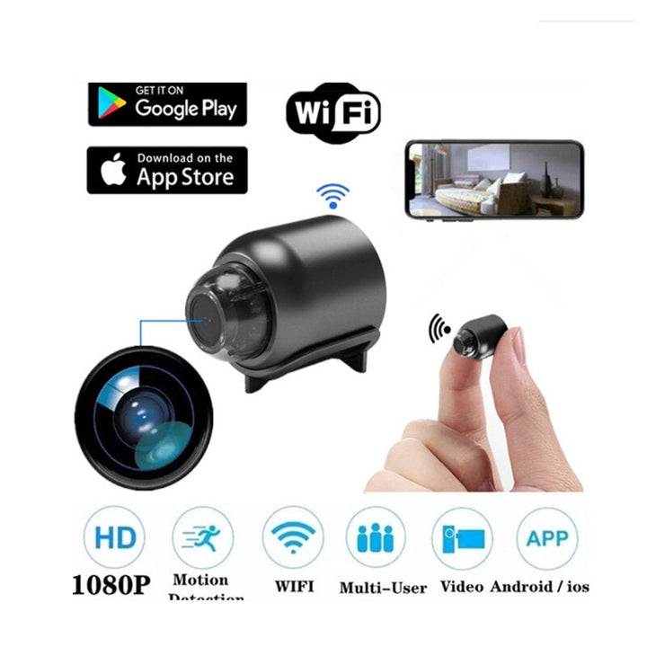Mini Wifi Camera Wireless 1080P Surveillance Security Night Vision Motion Detect 160 Degree Audio Reording Image 4