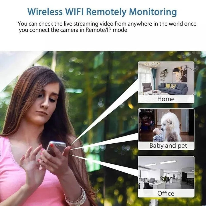 Mini Wifi Camera Wireless 1080P Surveillance Security Night Vision Motion Detect 160 Degree Audio Reording Image 7