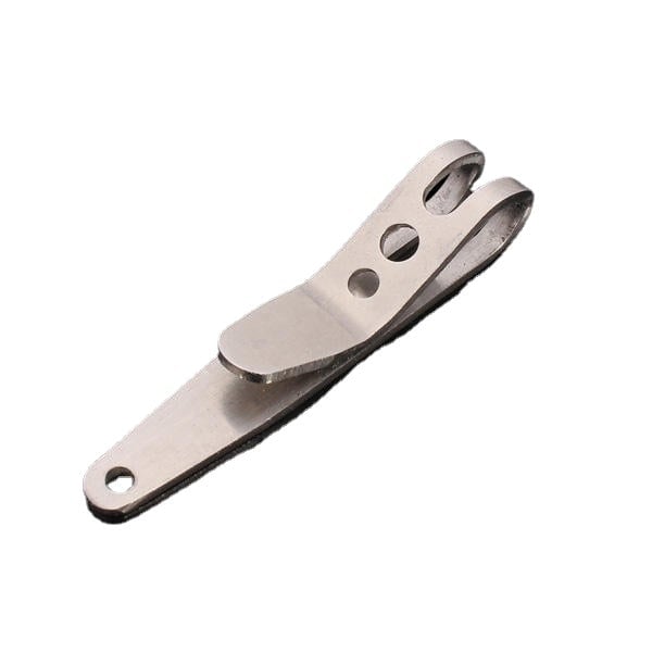 Mini Clip Flashlight Money Cash Holder Key Chain Image 1