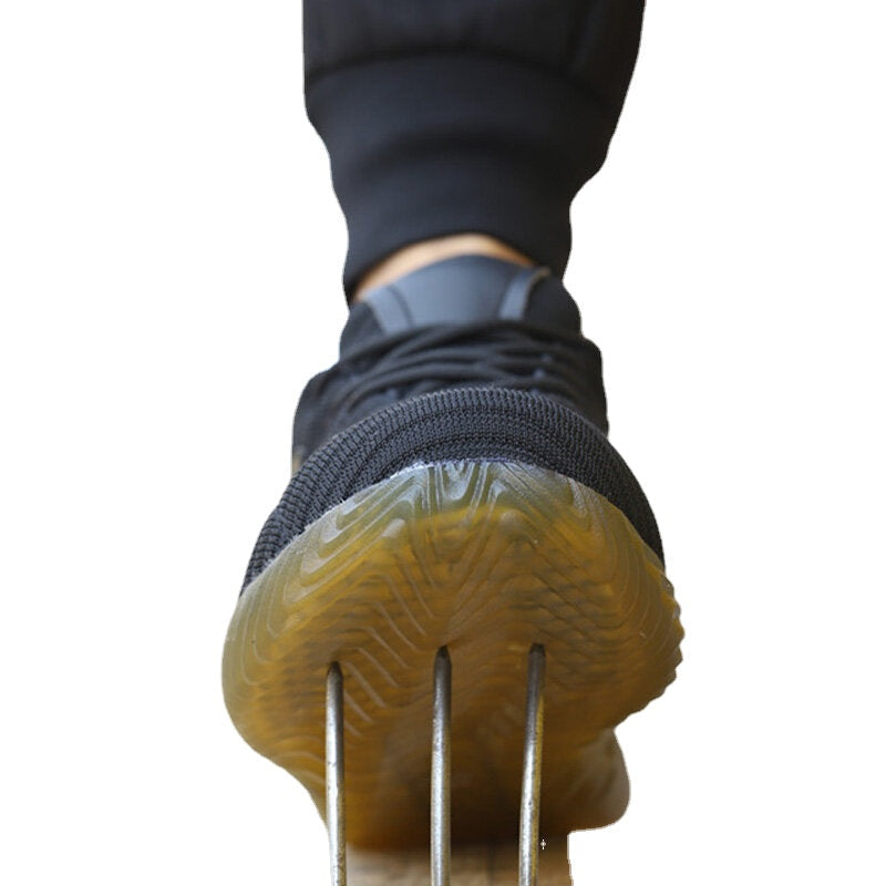 Men Mesh Work Safety Boots Steel Toe Cap Anti-piercing Sport Hiking Shoes Image 6
