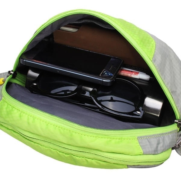 Men Women Folding Multi-functional Portable Backpack Pocket Bag Image 4