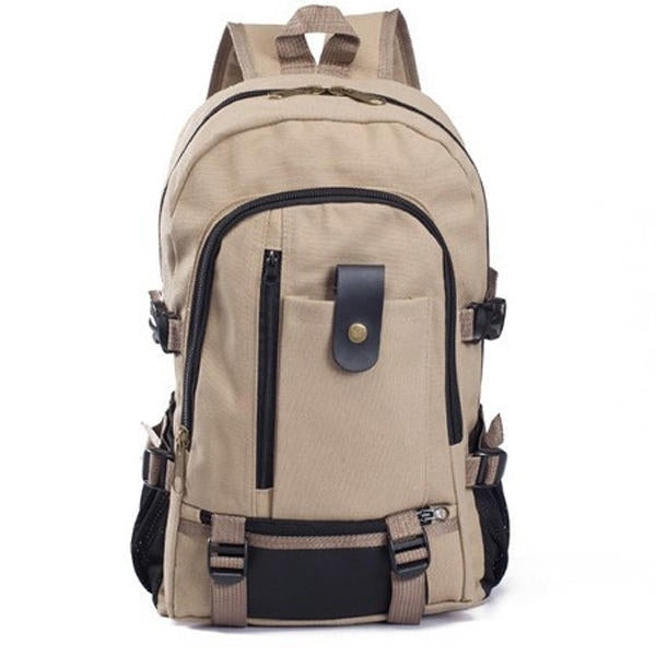 Men Women Large Capacity School Laptop Backpack Canvas Casual Backpack Image 7