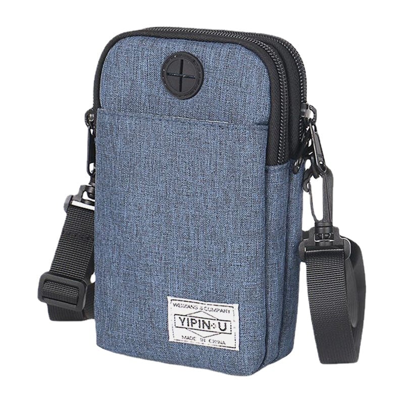 Men Women Waterproof Messenger Shoulder Bag Waist Storage Handbag Mobile Phone Packs Sports Wallet Image 1