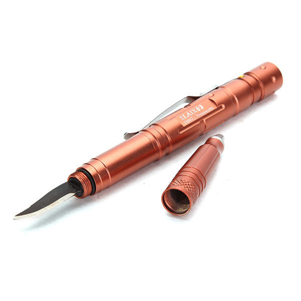 Multi-function Self Defense Protection Tactical Pen with High Brightness LED Image 3