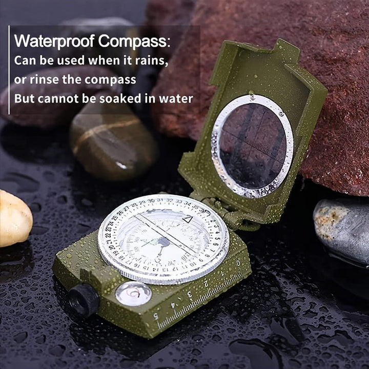 Multi-functional Compass with Lensatic Sighting for Hiking and Shakeproof Image 4