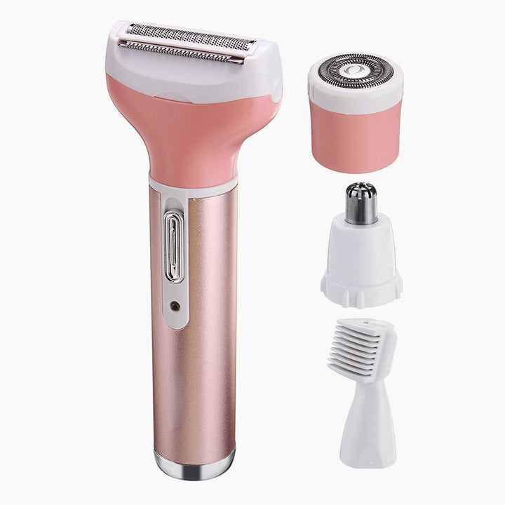 Multiused Hair Removal For MenandWomen 4-in-1 Trimmer Cordless Nose Skin Hair Remover Image 3