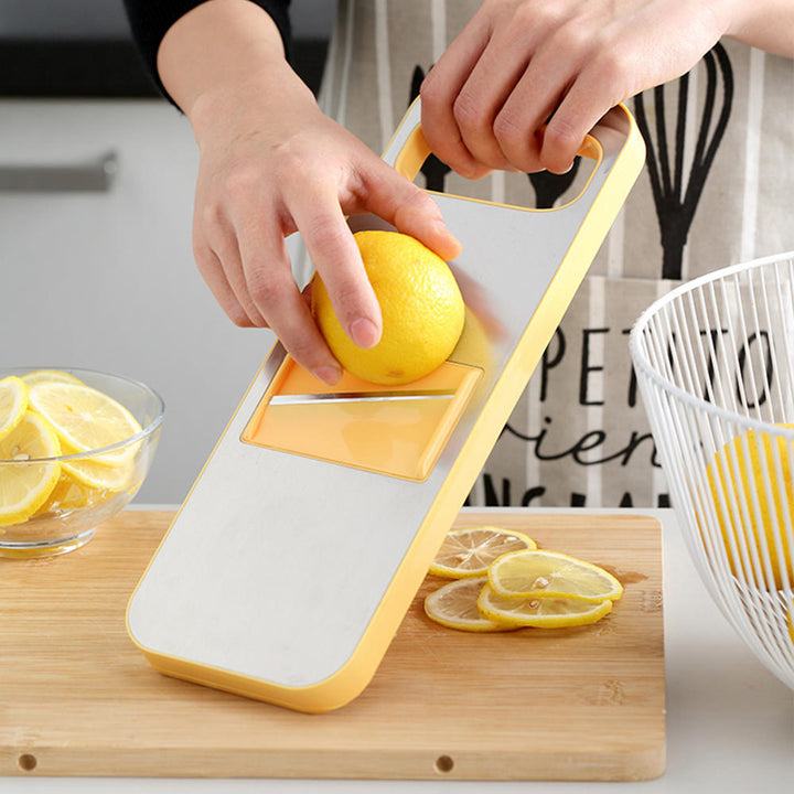 Multi-functional Stainless Steel Cutter Slicer Vegetable Cutter With Three Replaceable Blades Image 8