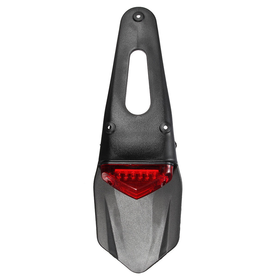 Motorcycle Fenders 12 LED Lamp Stop Break Rear Tail Red Light Universal Image 1
