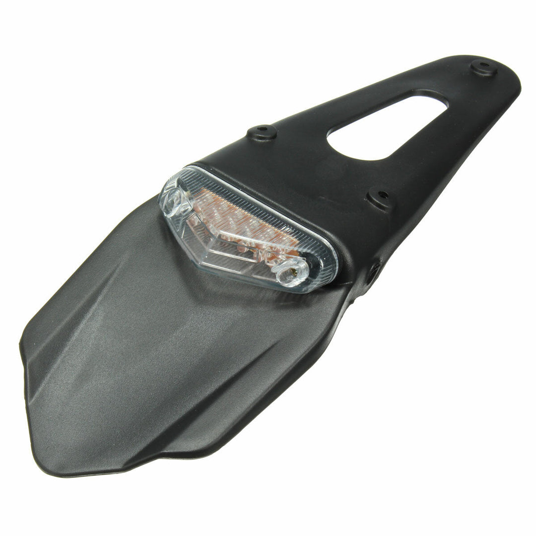 Motorcycle Fenders 12 LED Lamp Stop Break Rear Tail Red Light Universal Image 9