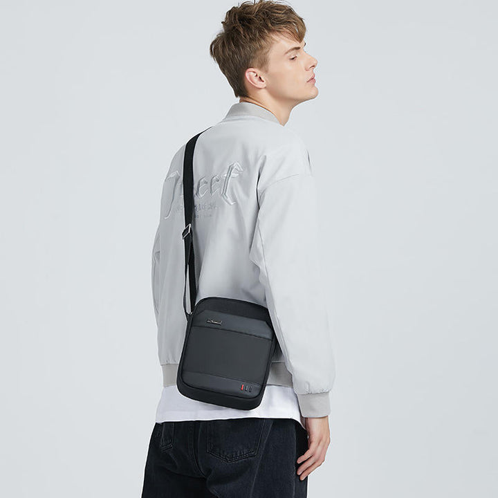Nylon Waterproof Shoulder Bag 8 Inch Laptop Bag Crossbody Bag Image 3