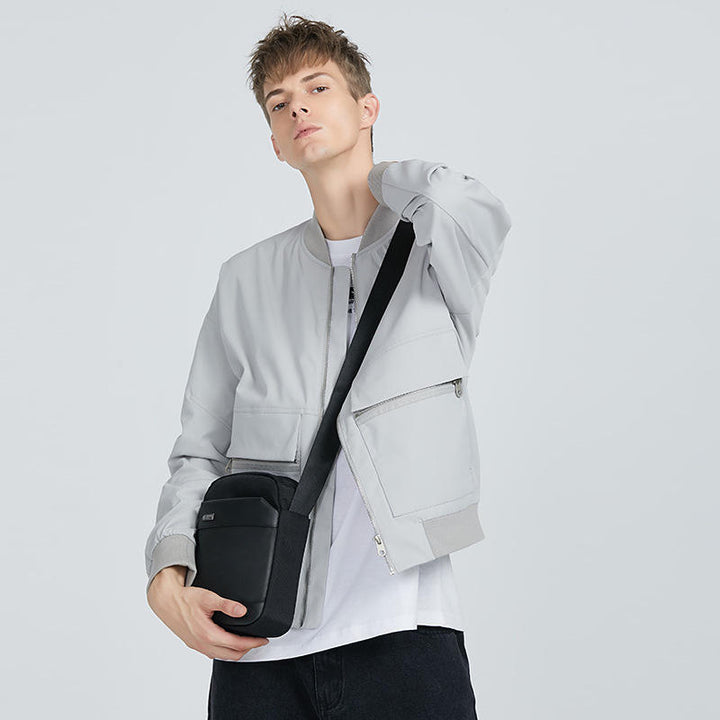 Nylon Waterproof Shoulder Bag 8 Inch Laptop Bag Crossbody Bag Image 4