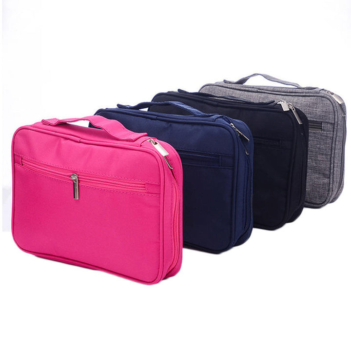 Nylon Women Travel Cosmetic Bag Waterproof Makeup Tool Storage Finishing Handbag Organizer Accessories Image 4