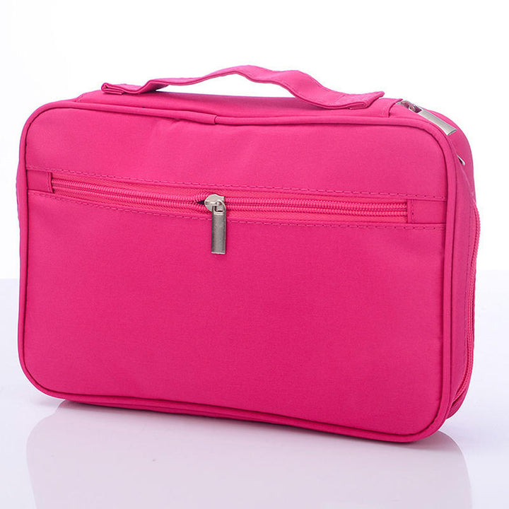 Nylon Women Travel Cosmetic Bag Waterproof Makeup Tool Storage Finishing Handbag Organizer Accessories Image 7