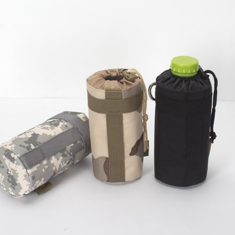 Outdoor Sports Bottle Bag Outdoor Tactical Bag Camping Hand Hold Water Cup Bag Set Image 2