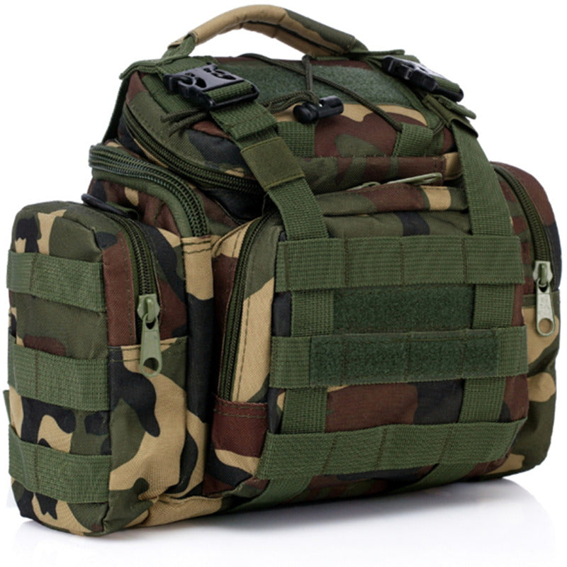 Outdoor Tactical Molle Backpack Camera Shoulder Pack Bag Waist Pouch Hiking Camping Travel Handbag Image 3