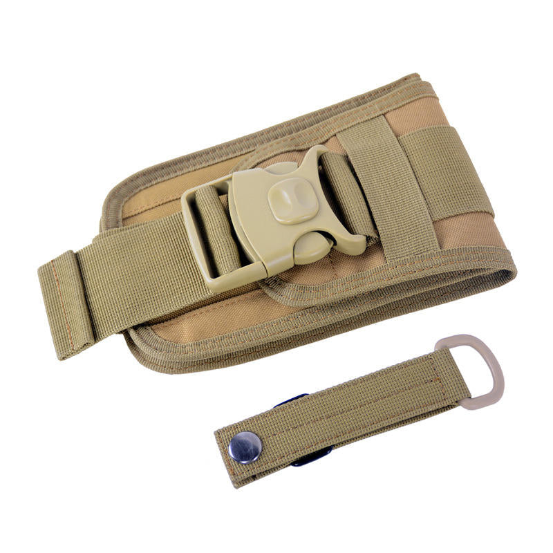 Outdoor Tactical Waist Bag Wear Proof Durable Molle Pouch Waterproof EDC Cycling Climbing Phone Bag Image 4