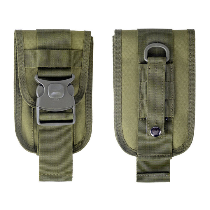 Outdoor Tactical Waist Bag Wear Proof Durable Molle Pouch Waterproof EDC Cycling Climbing Phone Bag Image 10