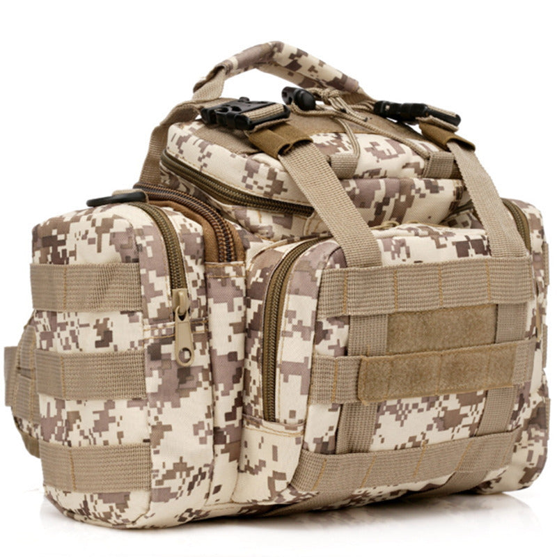 Outdoor Tactical Molle Backpack Camera Shoulder Pack Bag Waist Pouch Hiking Camping Travel Handbag Image 7