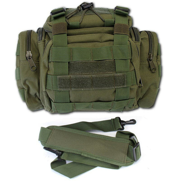Outdoor Tactical Molle Backpack Camera Shoulder Pack Bag Waist Pouch Hiking Camping Travel Handbag Image 9