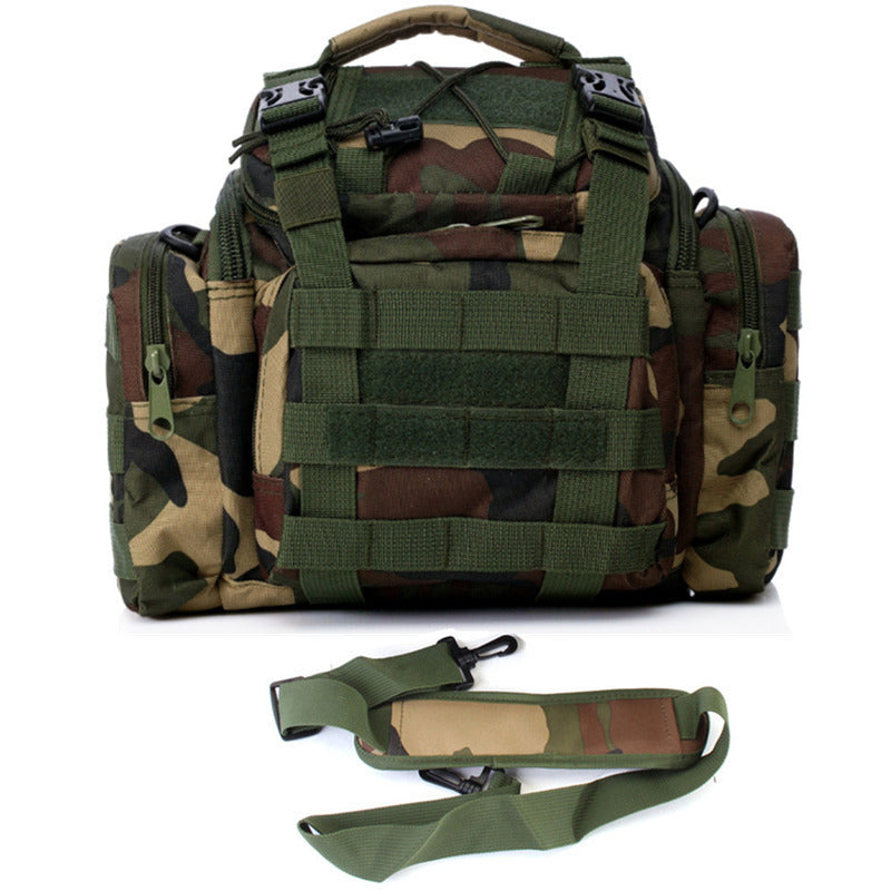 Outdoor Tactical Molle Backpack Camera Shoulder Pack Bag Waist Pouch Hiking Camping Travel Handbag Image 10