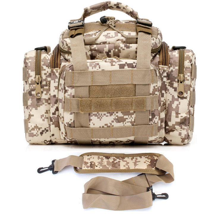 Outdoor Tactical Molle Backpack Camera Shoulder Pack Bag Waist Pouch Hiking Camping Travel Handbag Image 1