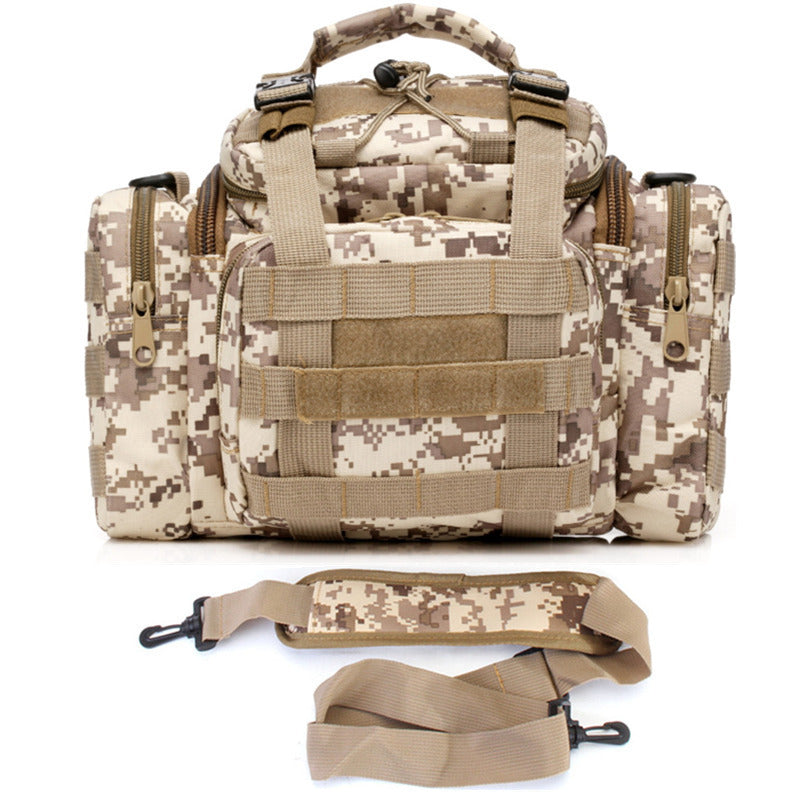 Outdoor Tactical Molle Backpack Camera Shoulder Pack Bag Waist Pouch Hiking Camping Travel Handbag Image 11