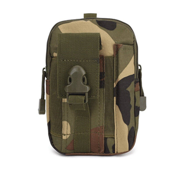Oxford MOLLE System Camouflage Military Tactical Waist Bag Outdoor Waterproof Sports Waist Bag Crossbody Bag Image 1