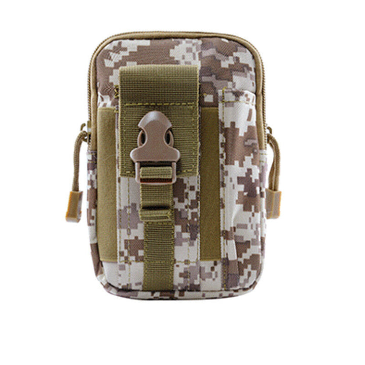 Oxford MOLLE System Camouflage Military Tactical Waist Bag Outdoor Waterproof Sports Waist Bag Crossbody Bag Image 7