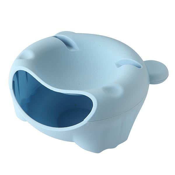 Plastic Double Layer Snack Box Multipurpose Lovely Bear Shape Phone Stand Kitchen Storage Container Image 1