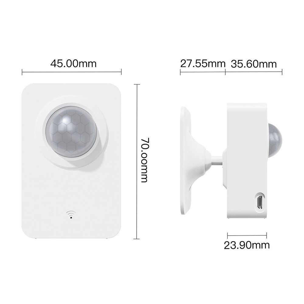 PIR Motion Sensor WiFi for Smart Life Infrared Passive Detection Security Alarm System Remote Work with Alexa Image 4