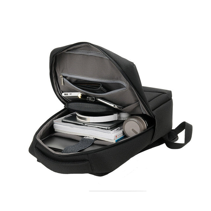 Outdoor Large Capacity Laptop Backpack USB Port Men Anti Theft School Bag Waterproof Leisure Travel Rucksack Image 4