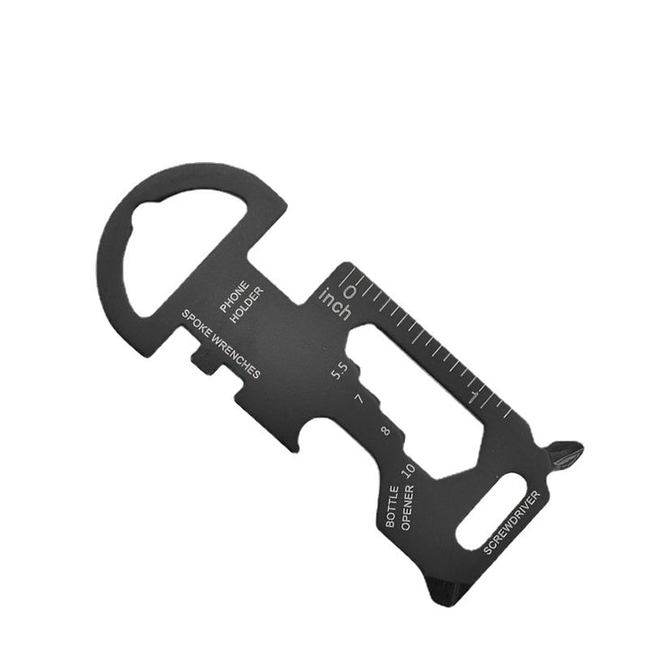 Outdoor Portable Keychain Multi-tool for Screw Ruler and Bottle Opener Image 2