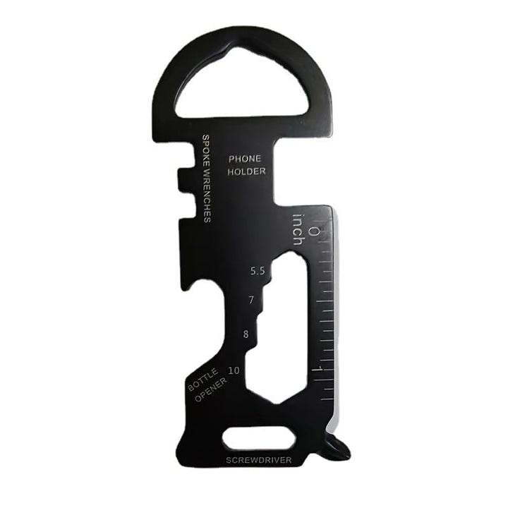 Outdoor Portable Keychain Multi-tool for Screw Ruler and Bottle Opener Image 4